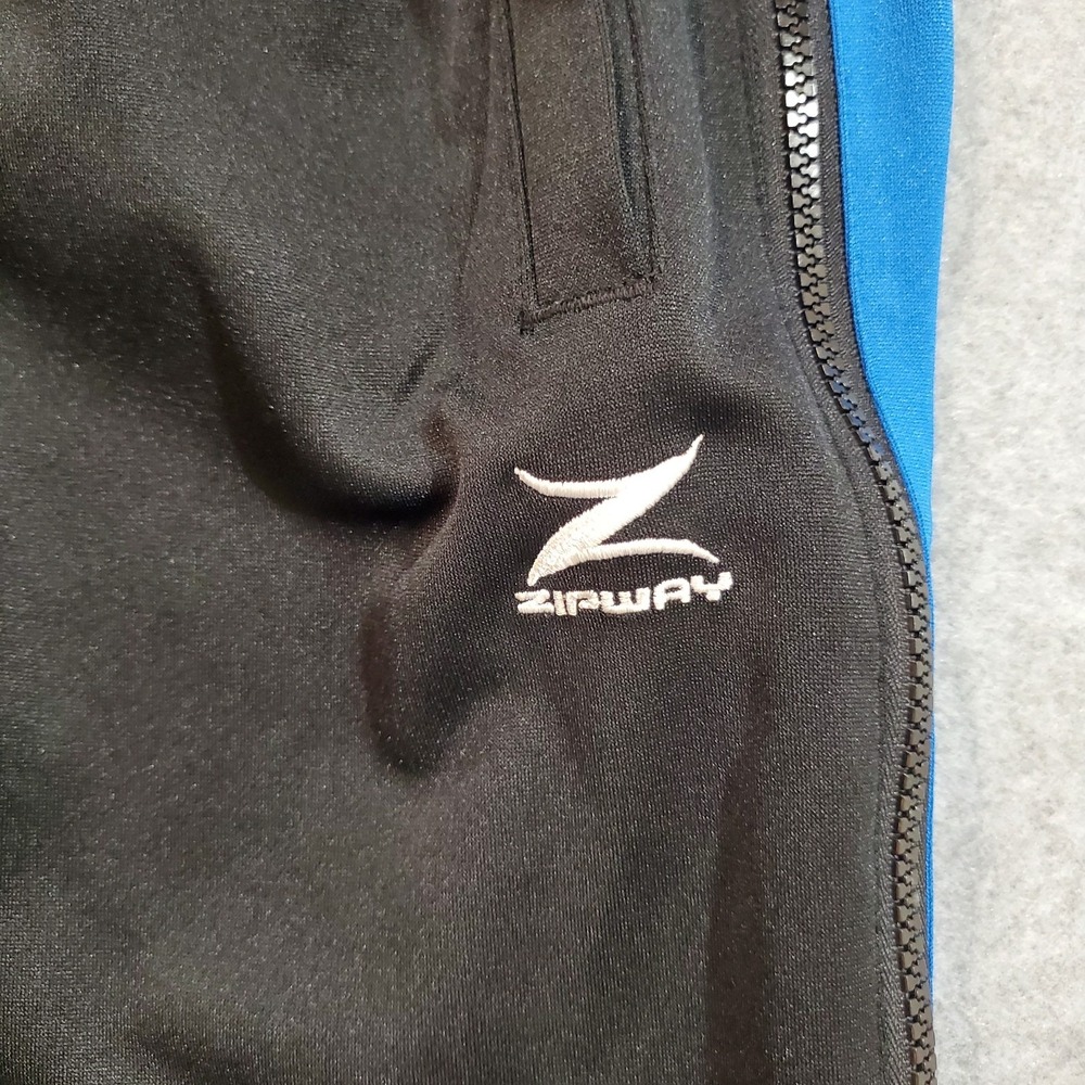 Dallas Mavericks Mavs Zipway Pants Black Blue Size XL Adjustable Waistband‎ - Picture 6 of 7